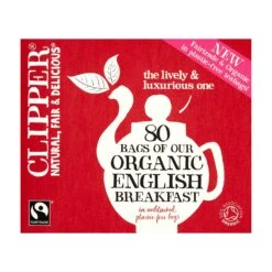 Clipper Fair Trade English Breakfast Tea Bags 80 Bags