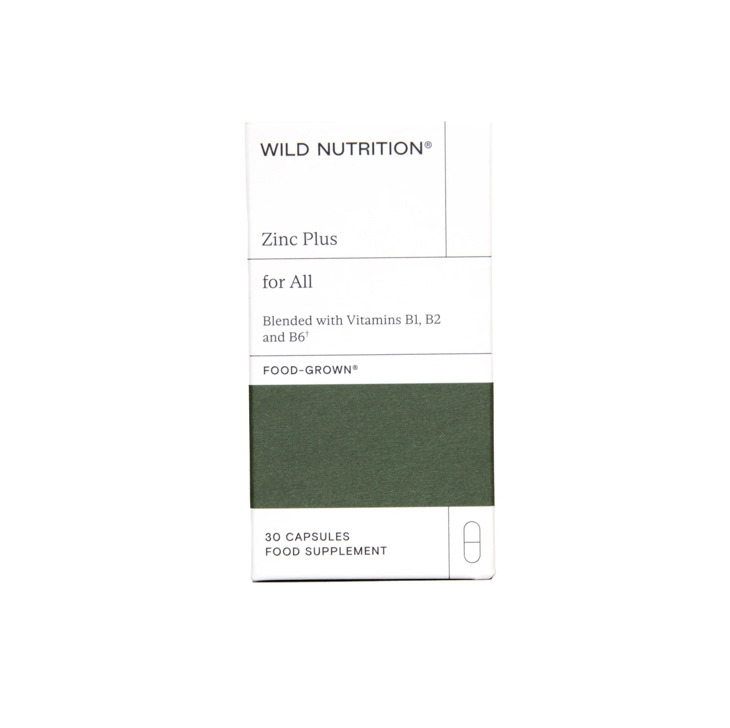 Wild Nutrition Zinc Plus 30 Caps 4 Wild Nutrition Zinc Plus 30 Caps - Image 2