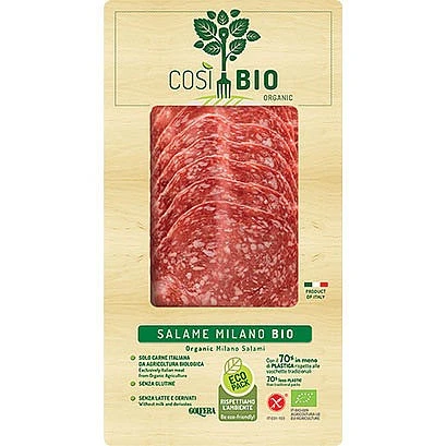 Cosi Bio Sliced Salame Milano 3 Cosi Bio Sliced Salame Milano