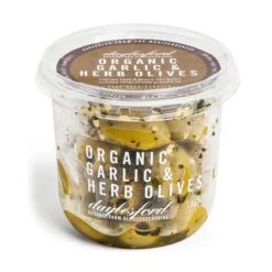 Daylesford Organic Garlic & Herb Olives