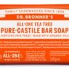 Dr. Bronner's Dr Bronner's Tea Tree Castile Soap Bar 140g