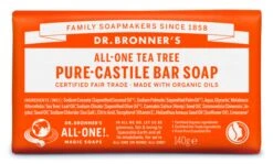 Dr. Bronner's Dr Bronner's Tea Tree Castile Soap Bar 140g