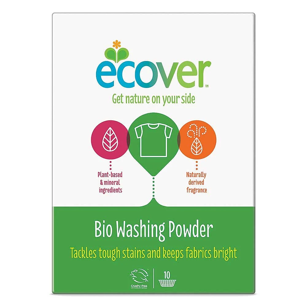 Ecover Washing Powder Bio 750g 3 Ecover Washing Powder Bio 750g