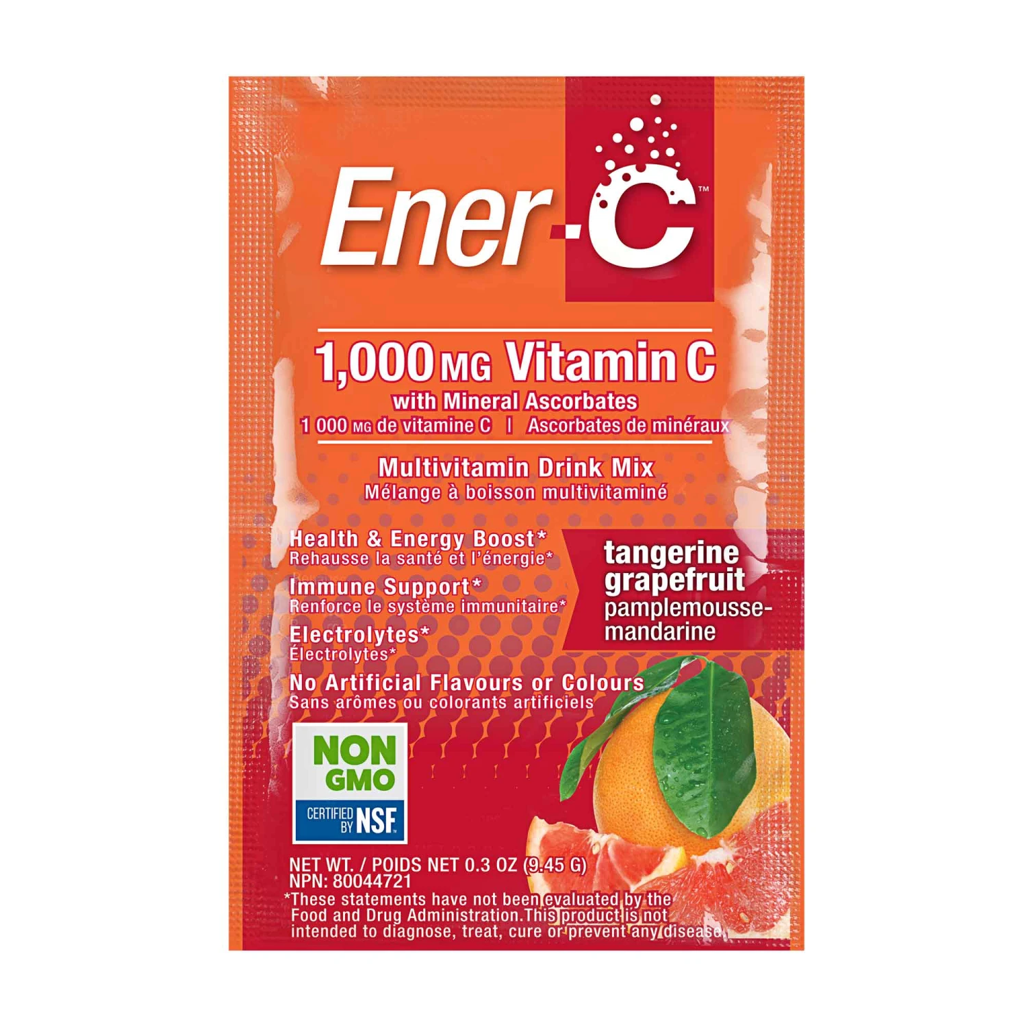 Ener-C Tangerine/GrapeFruit 30 Sachets 30 Sachets 4 Ener-C Tangerine/GrapeFruit 30 Sachets 30 Sachets - Image 2