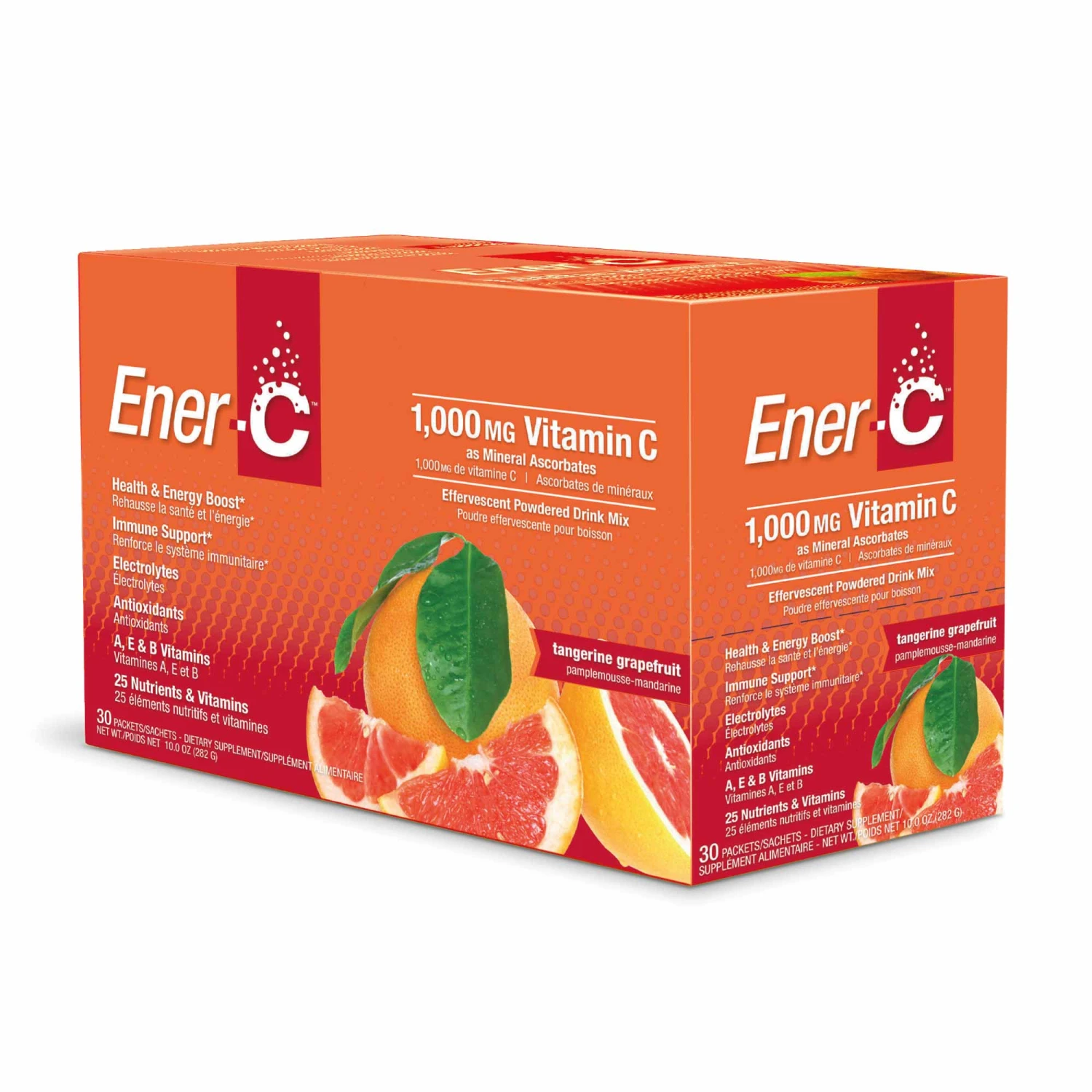 Ener-C Tangerine/GrapeFruit 30 Sachets 30 Sachets 3 Ener-C Tangerine/GrapeFruit 30 Sachets 30 Sachets