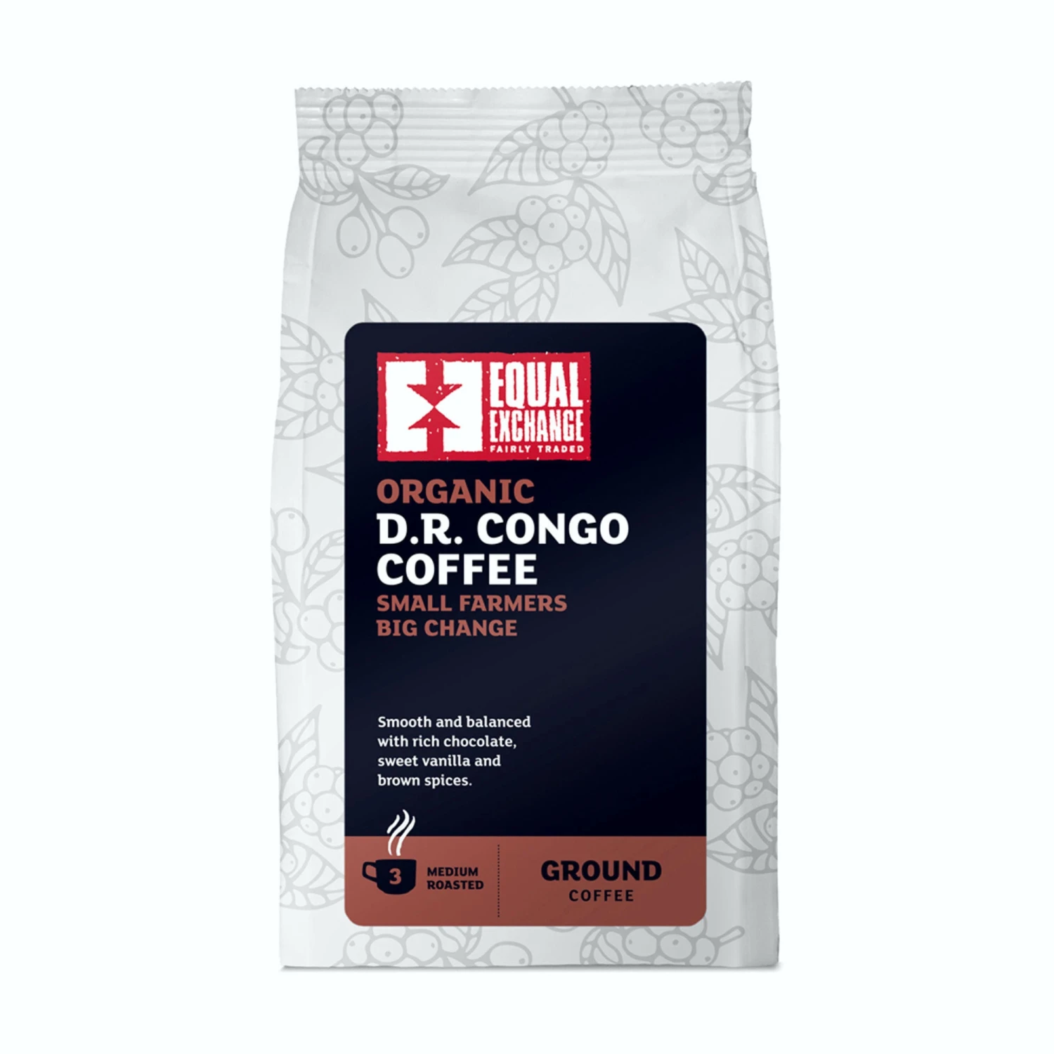 Equal Exchange Ground Coffee - D.R. Congo 220g 3 Equal Exchange Ground Coffee - D.R. Congo 220g
