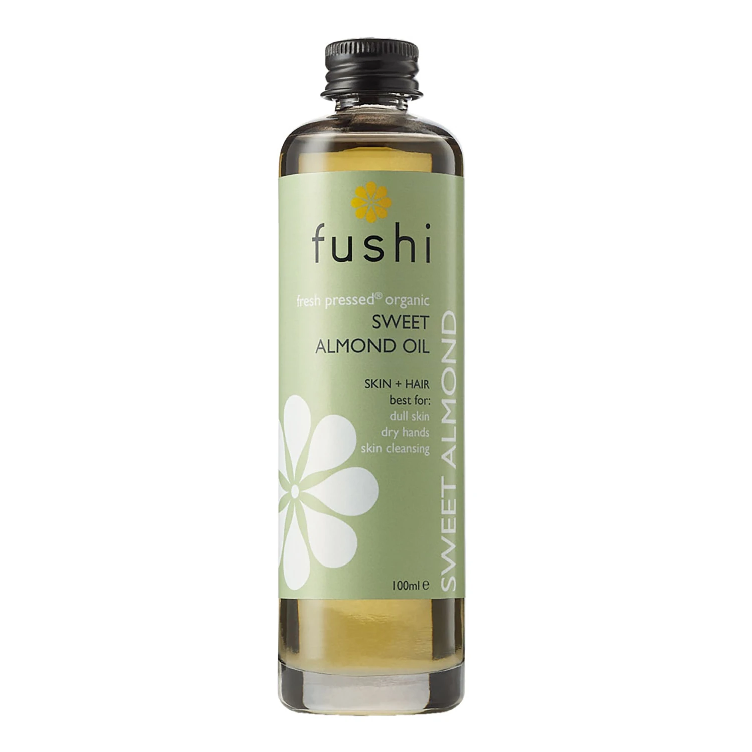 Fushi Sweet Almond Oil; Extra Virgin 100ml 3 Fushi Sweet Almond Oil; Extra Virgin 100ml