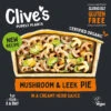 Clive's Organic Mushroom & Leek Gluten Free Pie 235g