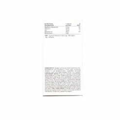 Wild Nutrition Iron Plus 30 Caps -Optimal Home Furnishings G IronPlus cutout Box BACKnew