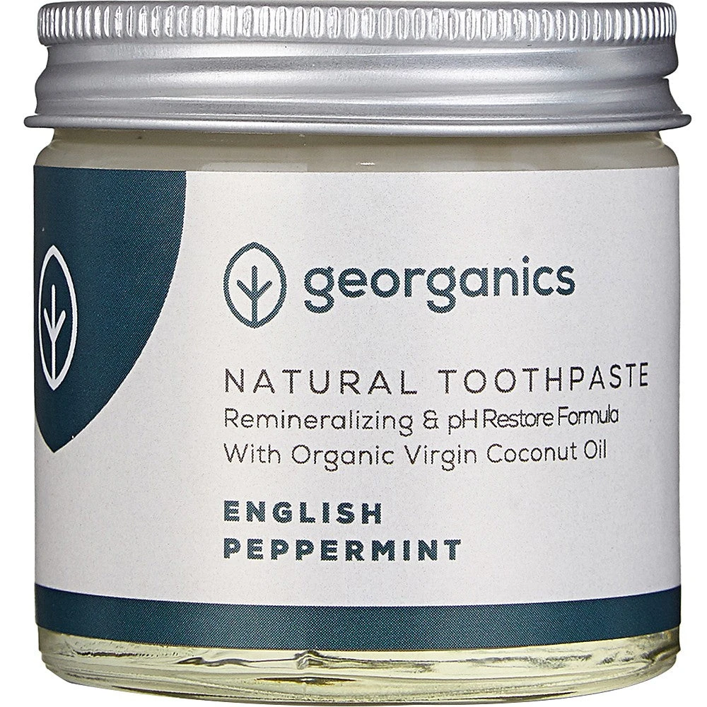 Georganics Coconut Toothpaste Peppermint 60 ML 3 Georganics Coconut Toothpaste Peppermint 60 ML