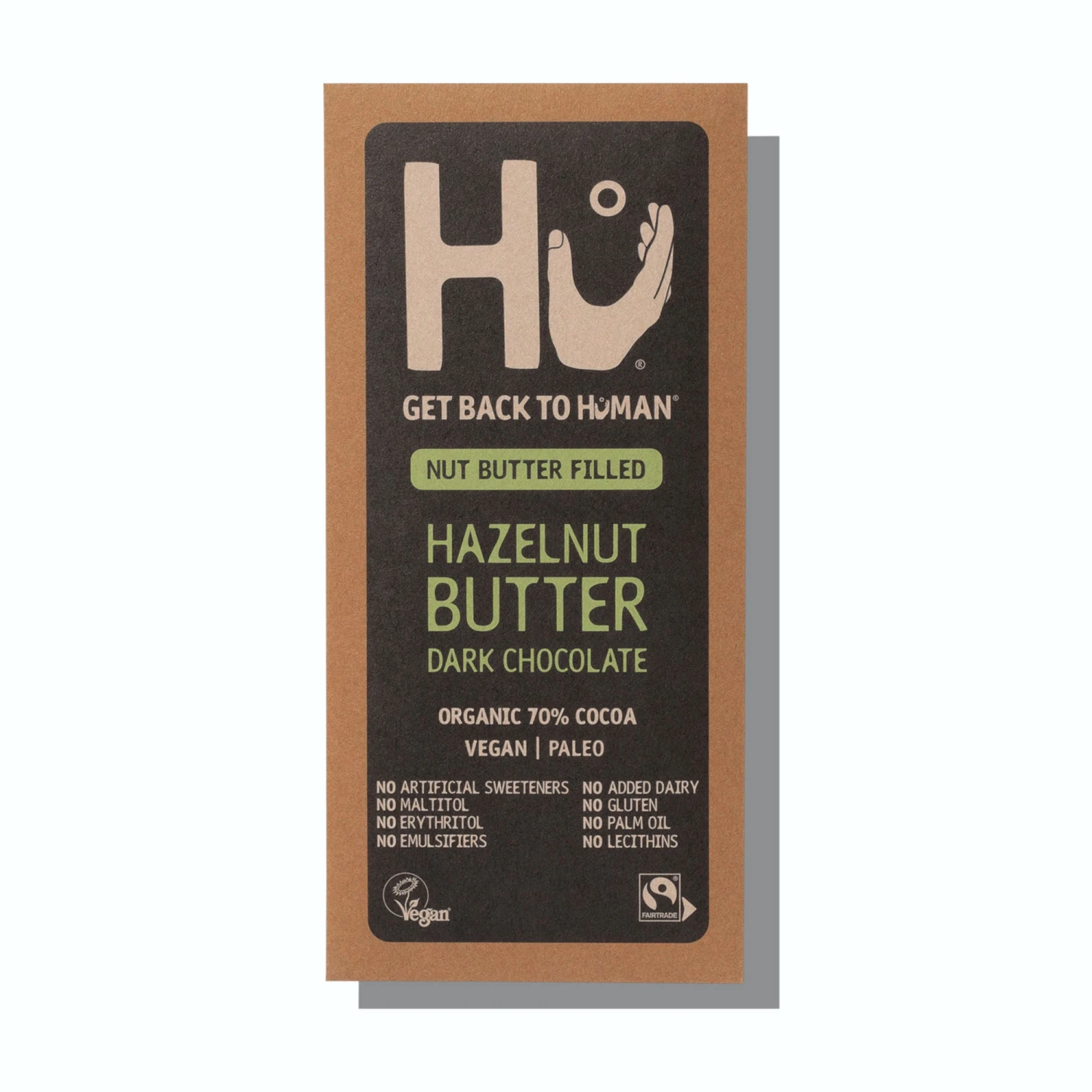 Hu Hazelnut Butter Dark Chocolate Bar 60g 3 Hu Hazelnut Butter Dark Chocolate Bar 60g