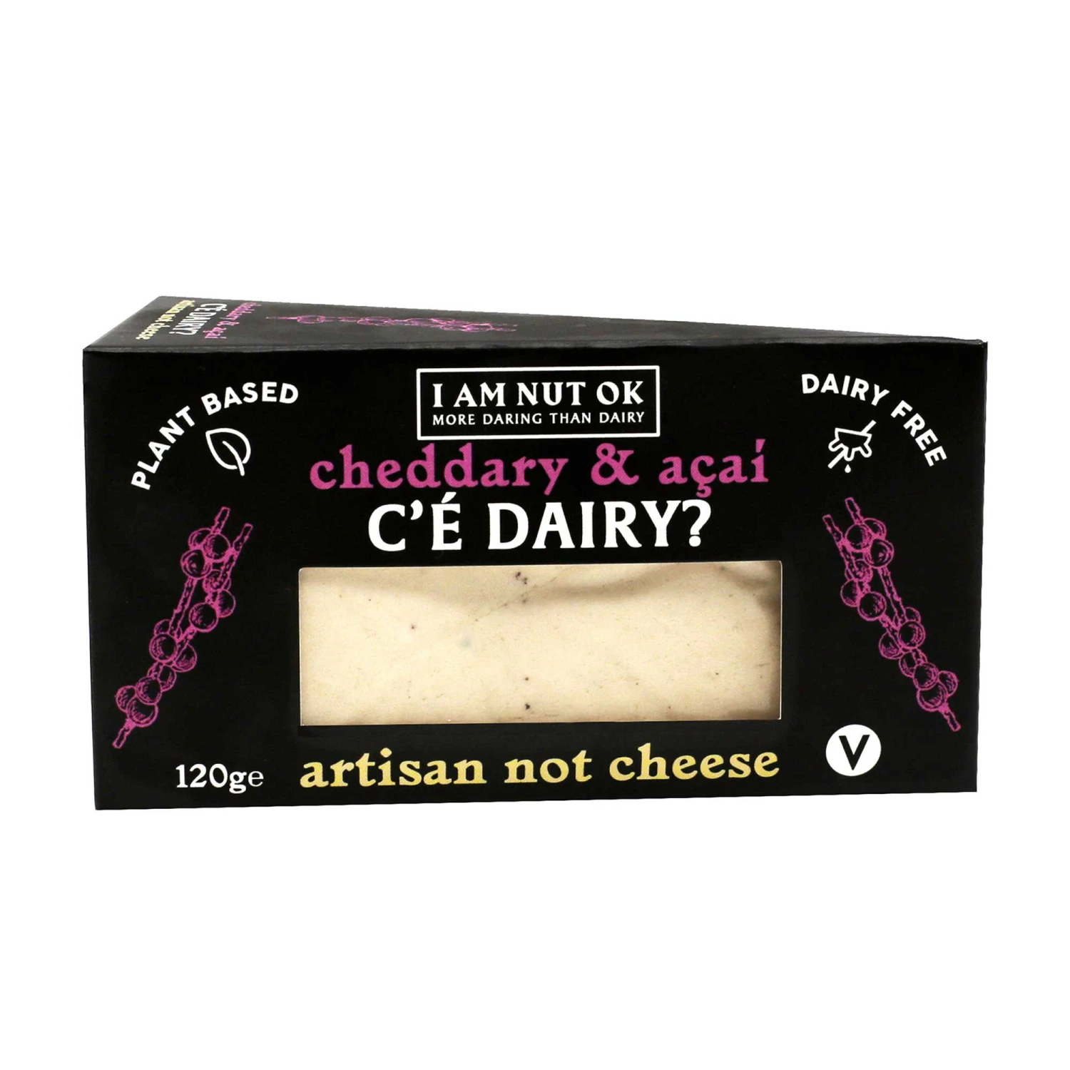 I AM NUT OK C'é Dairy? Vegan Cheddar 3 I AM NUT OK C'é Dairy? Vegan Cheddar