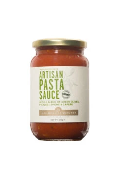 Les Moulins Mahjoub Pasta Sauce With Green Olives, Lemons And Capers 340g