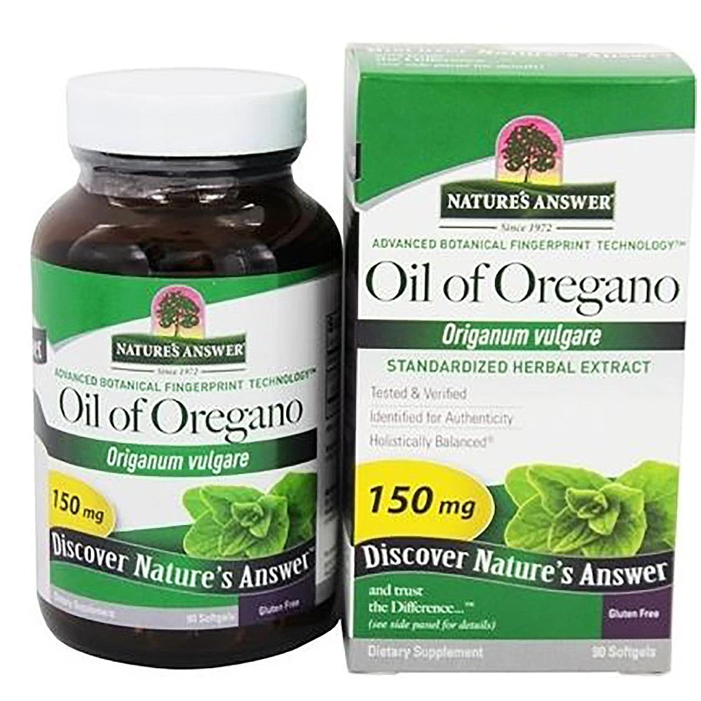 Nature's Answer Oil Of Oregano 90 Softgels 3 Nature's Answer Oil Of Oregano 90 Softgels