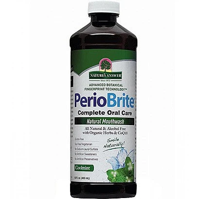 Nature's Answer Perio Wash Alcohol Free Mouthwash 480 Ml 3 Nature's Answer Perio Wash Alcohol Free Mouthwash 480 Ml