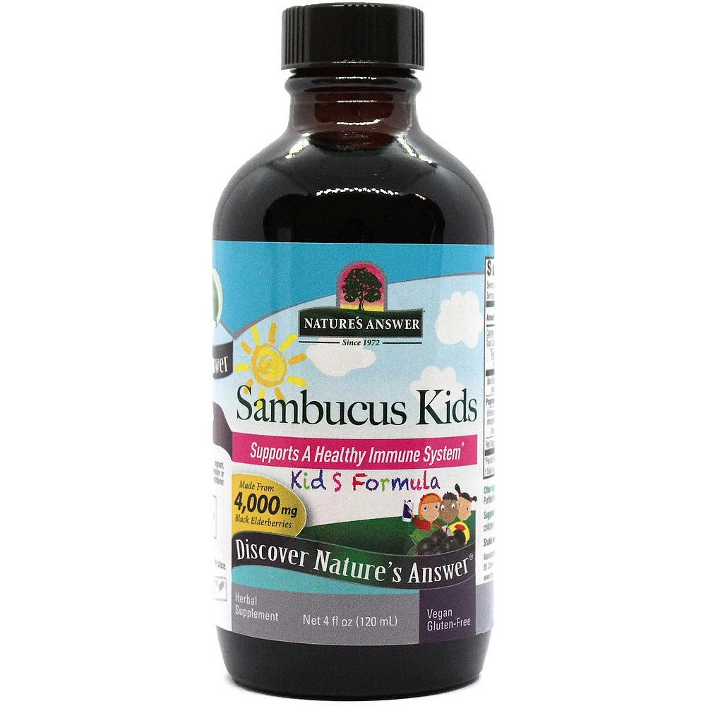 Nature's Answer Sambucus Kids 120ml 4 Nature's Answer Sambucus Kids 120ml - Image 2