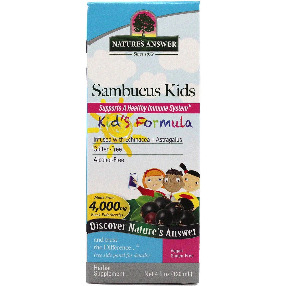 Nature's Answer Sambucus Kids 120ml 3 Nature's Answer Sambucus Kids 120ml