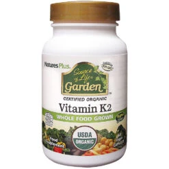 Nature's Plus Source Of Life Vitamin K2 60 Caps
