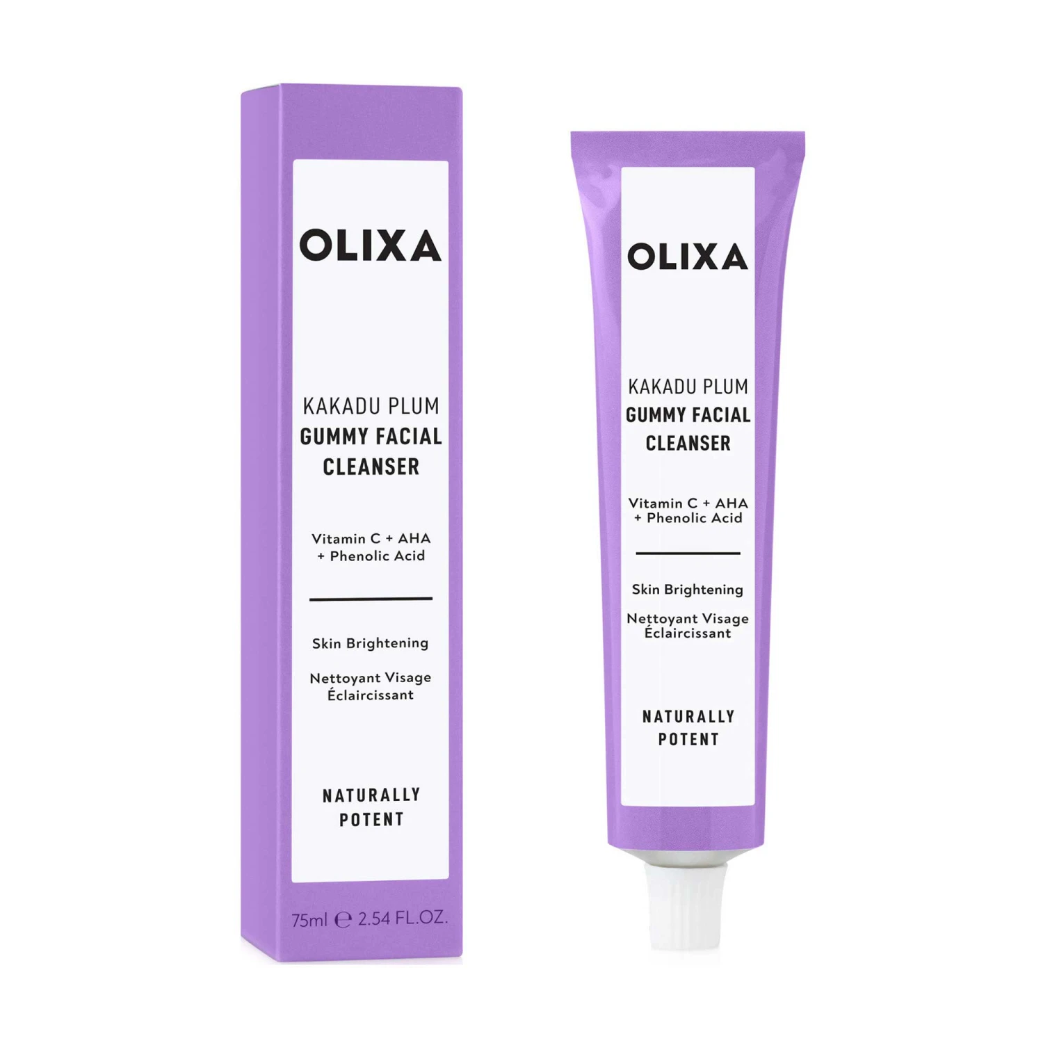 Olixa Kakadu Plum Gummy Facial Cleanser 75ml 3 Olixa Kakadu Plum Gummy Facial Cleanser 75ml