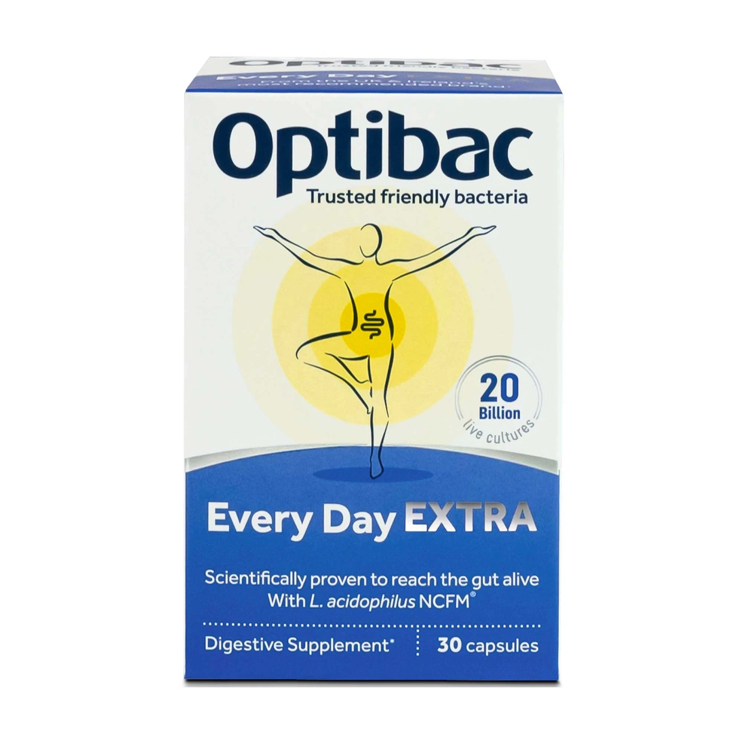 Optibac Probiotics For Every Day EXTRA Strength 30 Tabs 3 Optibac Probiotics For Every Day EXTRA Strength 30 Tabs
