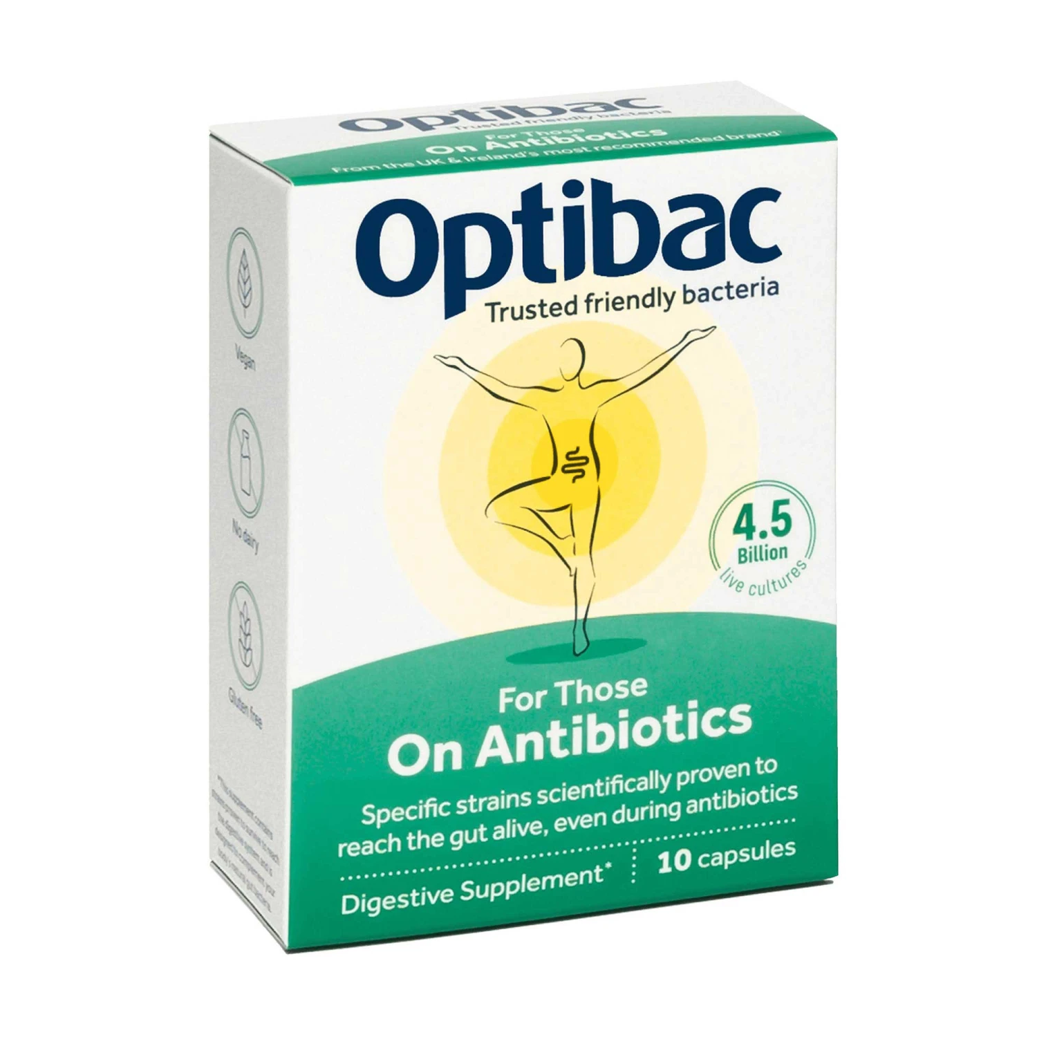 Optibac Probiotics For Those On Antibiotics 10 Caps 4 Optibac Probiotics For Those On Antibiotics 10 Caps - Image 2