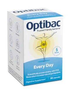 Optibac Probiotics For Every Day 30 Tabs -Optimal Home Furnishings OptibacProbiotics EveryDay30 PS SQ ThreeQuarter EU