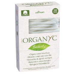 Organyc Cotton Buds 100% Cotton 200pc