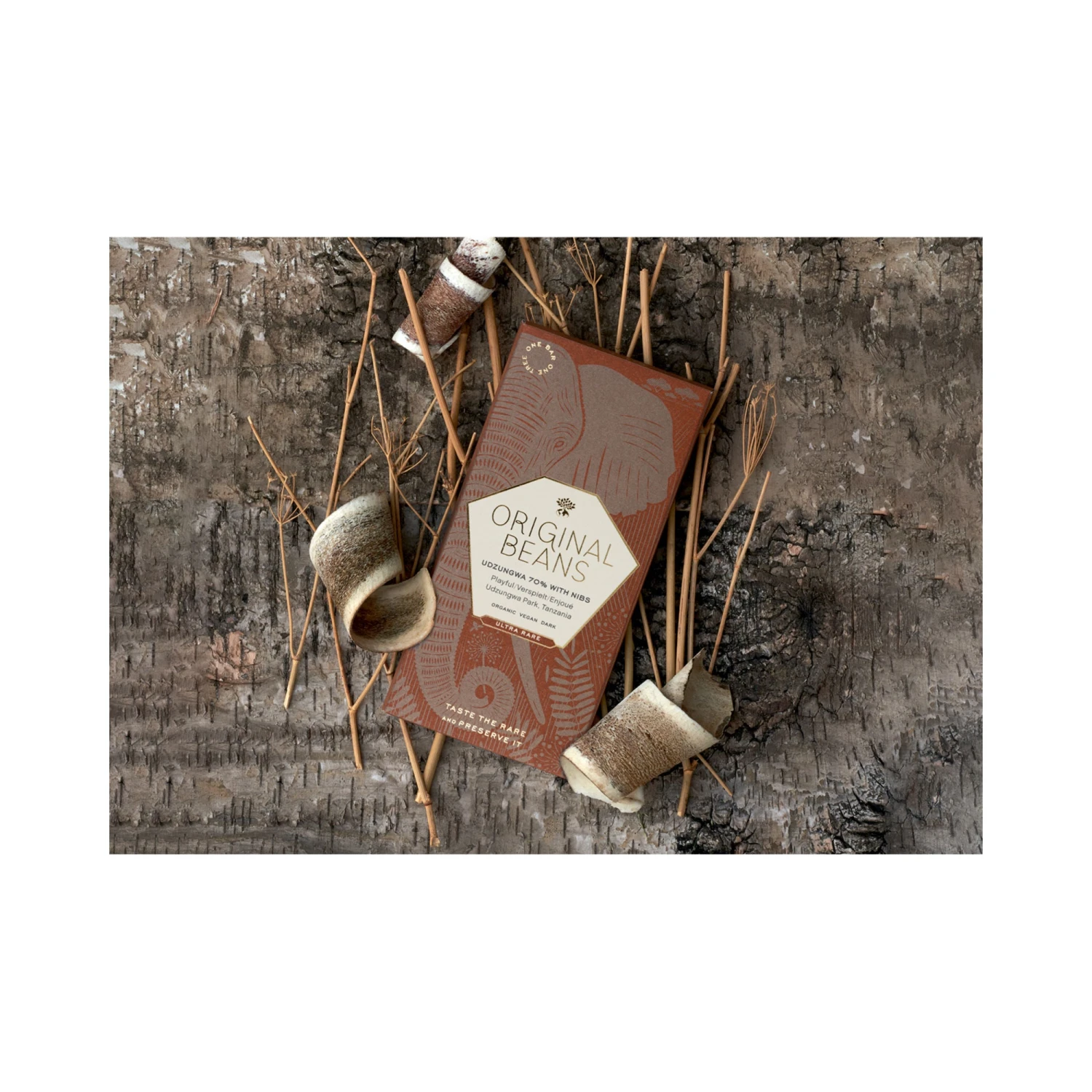 Original Beans Udzungwa 70% With Nibs 70g 4 Original Beans Udzungwa 70% With Nibs 70g - Image 2