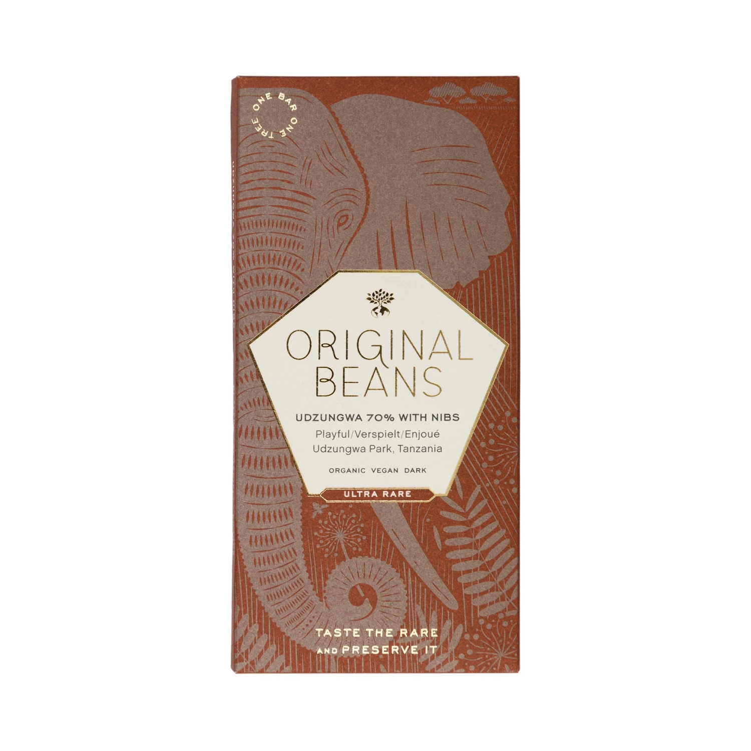 Original Beans Udzungwa 70% With Nibs 70g 3 Original Beans Udzungwa 70% With Nibs 70g