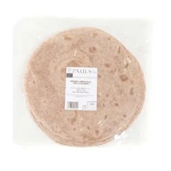 Pauls Wholemeal Tortilla Wraps 5 Pack