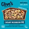 Clive's Organic Creamy Mushroom Puff Pie 235g -Optimal Home Furnishings PuffMushroom1343x1310FOP300new