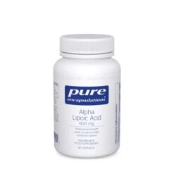 Pure Encapsulations Alpha Lipoic Acid 600 MG 60 Caps