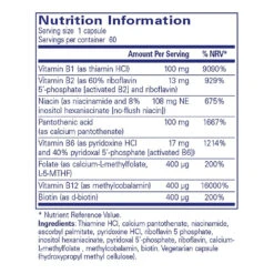Pure Encapsulations B-Complex Plus 60 -Optimal Home Furnishings Pure Encapsulations B Complex Plus 60 29543 2 fbd9f3f7 8cac 4735 b7c9 0bc6e9ca0ac5