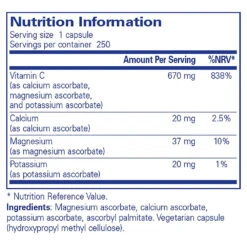 Pure Encapsulations Buffered Ascorbic Acid 250 Caps -Optimal Home Furnishings Pure Encapsulations Buffered Ascorbic Acid 250 caps 38814 2 25cd49ef e833 4a6a ab6e 5eda0e9e33b0