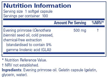 Pure Encapsulations Evening Primrose Oil 100 Softgels 4 Pure Encapsulations Evening Primrose Oil 100 Softgels - Image 2
