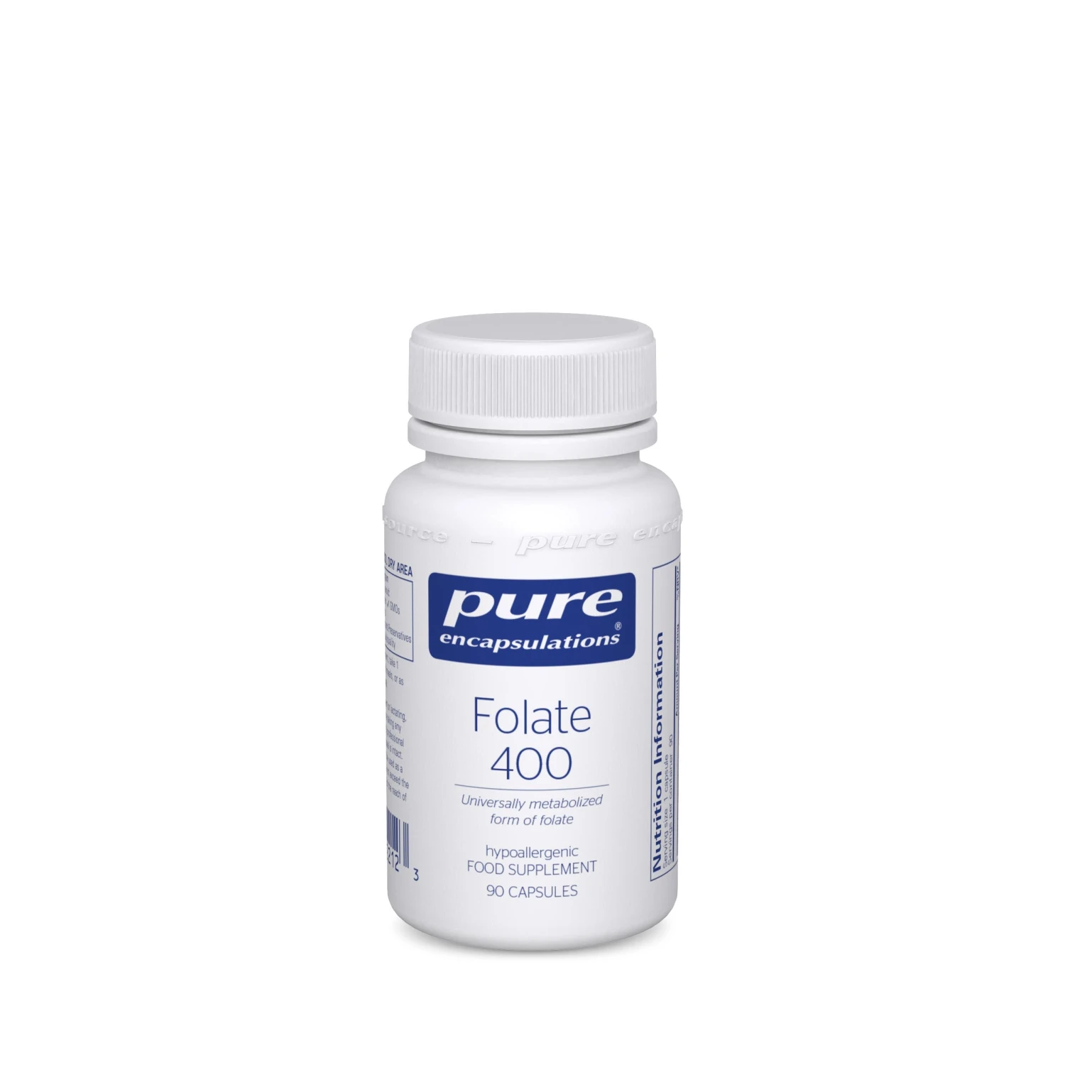 Pure Encapsulations Folate 400 90 Caps 3 Pure Encapsulations Folate 400 90 Caps