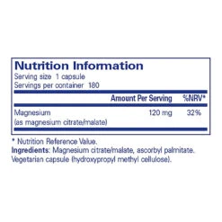 Pure Encapsulations Magnesium (citrate/malate) 180 Caps 7 Pure Encapsulations Magnesium (citrate/malate) 180 Caps -Optimal Home Furnishings Pure Encapsulations Magnesium citrate malate 180 caps 37357 2 af1b16d5 96ff 47c9 a6f2 e74e53fee47a