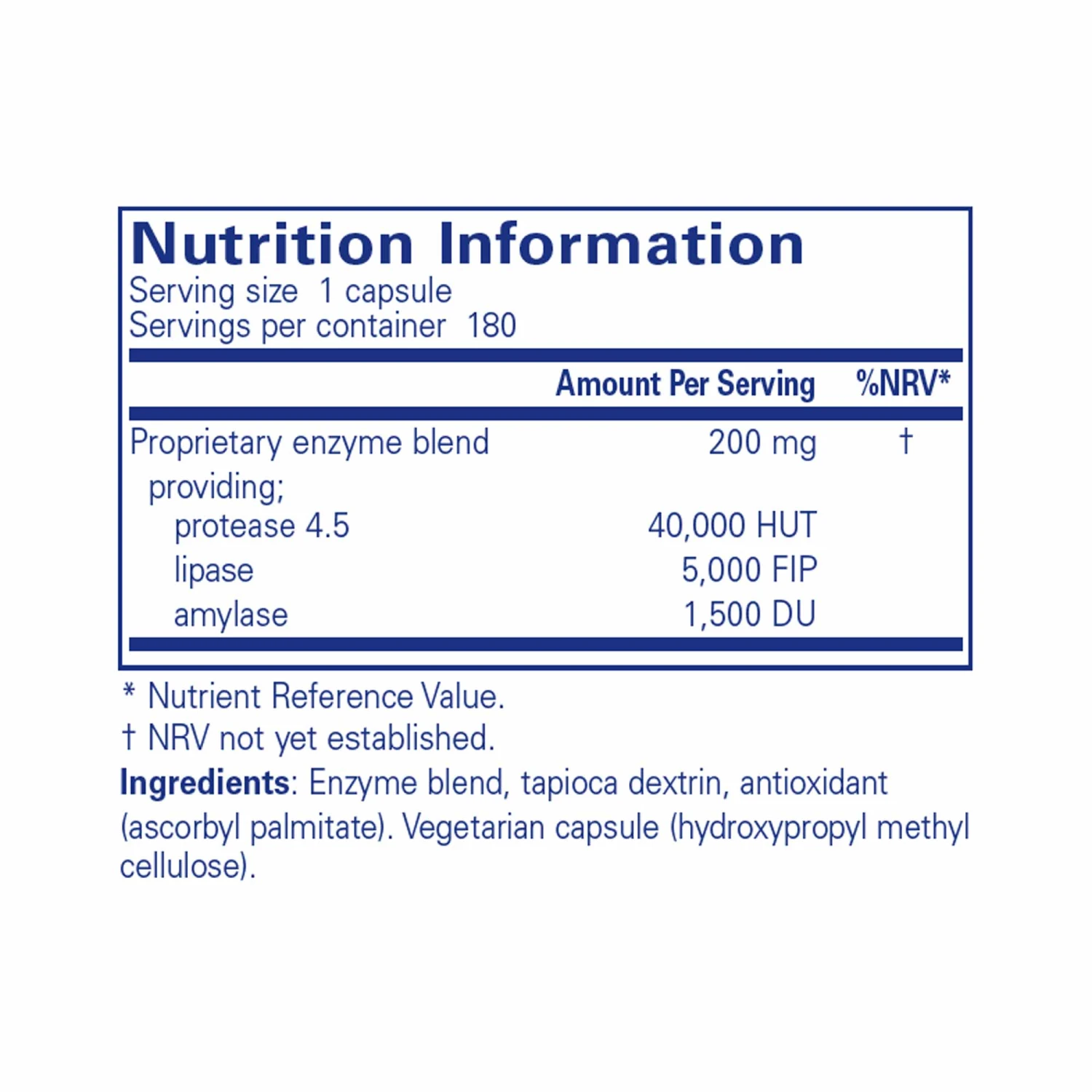 Pure Encapsulations Pancreatic VegEnzymes 180 Caps 4 Pure Encapsulations Pancreatic VegEnzymes 180 Caps - Image 2