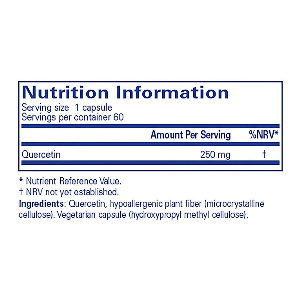 Pure Encapsulations Quercetin 60 Caps 5 Pure Encapsulations Quercetin 60 Caps - Image 3