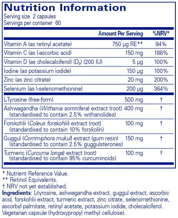 Pure Encapsulations Thyroid Support Complex 120 Caps 4 Pure Encapsulations Thyroid Support Complex 120 Caps - Image 2