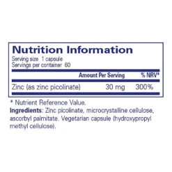 Pure Encapsulations Zinc 30 60 -Optimal Home Furnishings Pure Encapsulations Zinc 30 60 29541 2 219cbcbb ad9a 4938 afa7 46665f4b54a9