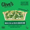 Clive's Organic Broccoli & Pesto Quiche 165g -Optimal Home Furnishings QuicheBroccoli1343x1323FOP
