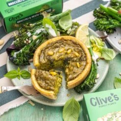 Clive's Organic Broccoli & Pesto Quiche 165g -Optimal Home Furnishings QuicheBroccoli6000x6000LIFEnew
