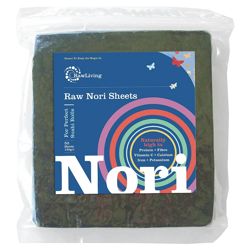 Raw Living Raw Nori Sheets 10 Sheets 3 Raw Living Raw Nori Sheets 10 Sheets
