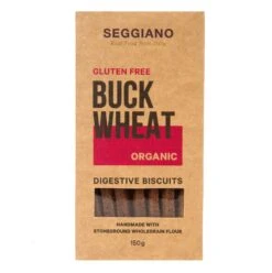 Seggiano Buckwheat Digestive Biscuits 150g