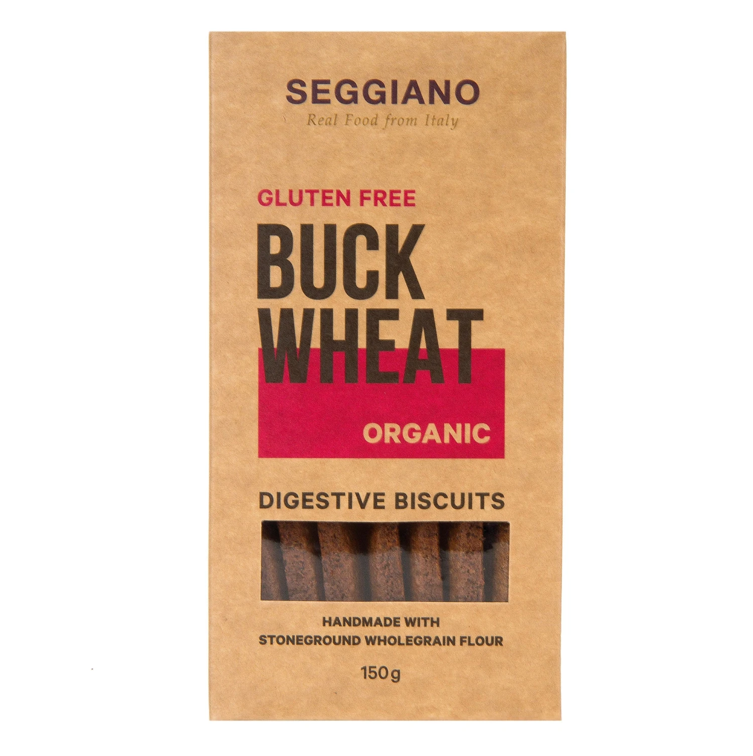 Seggiano Buckwheat Digestive Biscuits 150g 3 Seggiano Buckwheat Digestive Biscuits 150g