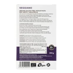 Seggiano Red Lentil Tagliatelle 250g 5 Seggiano Red Lentil Tagliatelle 250g -Optimal Home Furnishings Seggiano Red Lentil Tagliatelle 250g 31032 1 e404bdf9 5bce 4e31 ba1f 169f184243ce