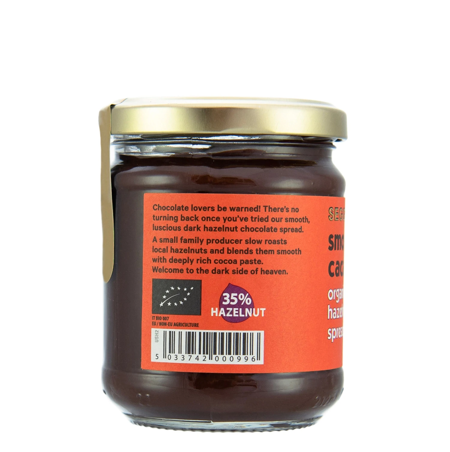 Seggiano Smooth Dark Chocolate Hazelnut Spread 200g 5 Seggiano Smooth Dark Chocolate Hazelnut Spread 200g - Image 3