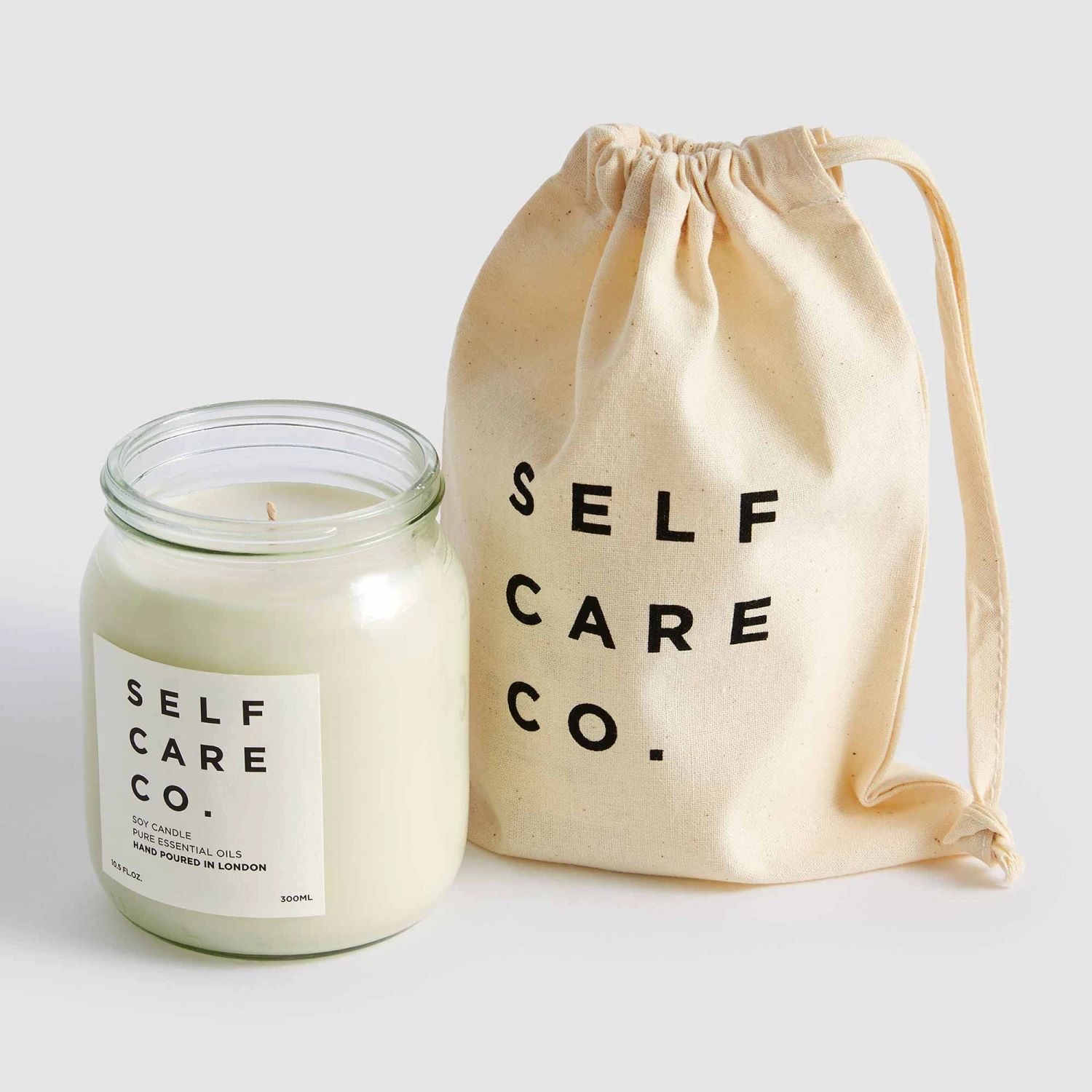 Self Care Co. Glass Jar Lavender + Orange Soy Aromatherapy Candle 300g 4 Self Care Co. Glass Jar Lavender + Orange Soy Aromatherapy Candle 300g - Image 2