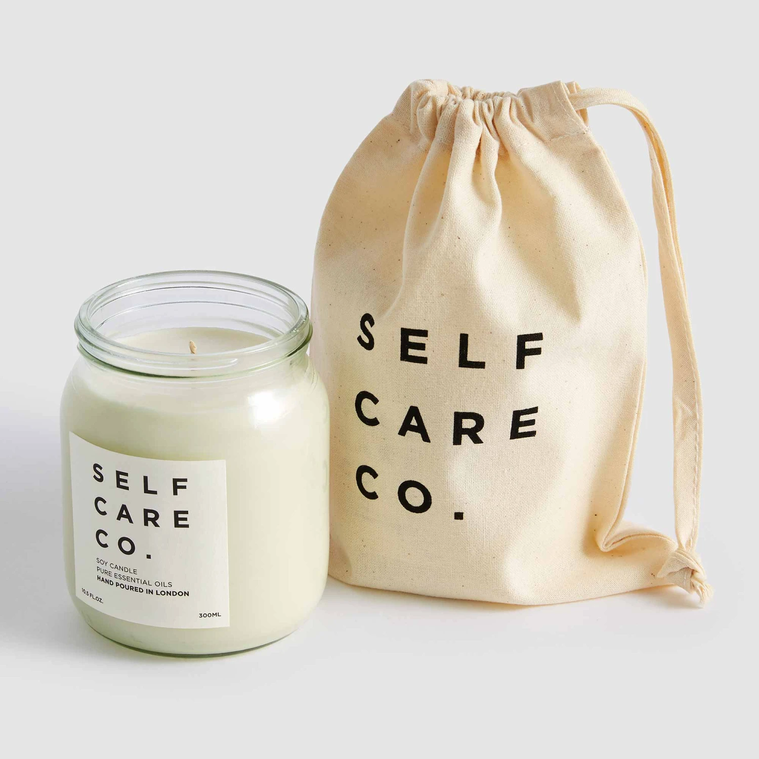 Self Care Co. Glass Jar Vetiver, Cedarwood + Bergamot Soy Aromatherapy Candle 300g 4 Self Care Co. Glass Jar Vetiver, Cedarwood + Bergamot Soy Aromatherapy Candle 300g - Image 2